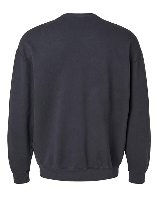 Garment-Dyed Lightweight Fleece Crewneck Sweatshirt