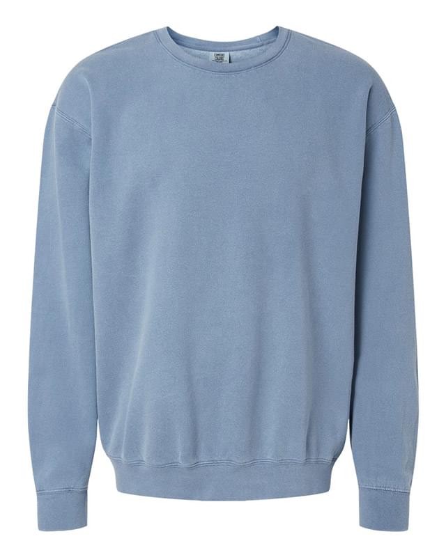 Garment-Dyed Lightweight Fleece Crewneck Sweatshirt
