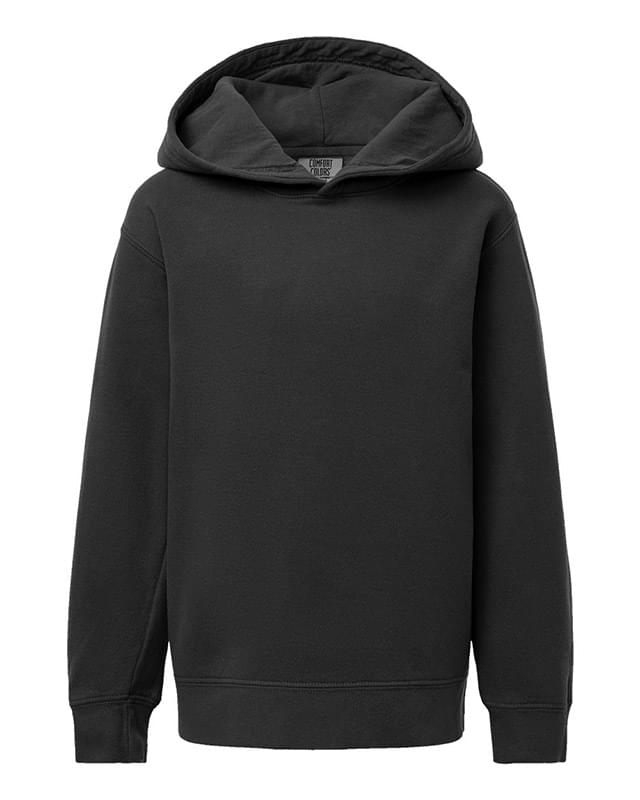 Garment-Dyed Youth Lightweight Fleece Hooded Sweatshirt