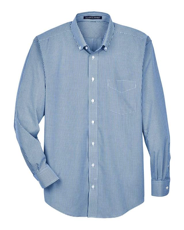 Men's Crown Collection® Gingham Check Woven Dress Shirt