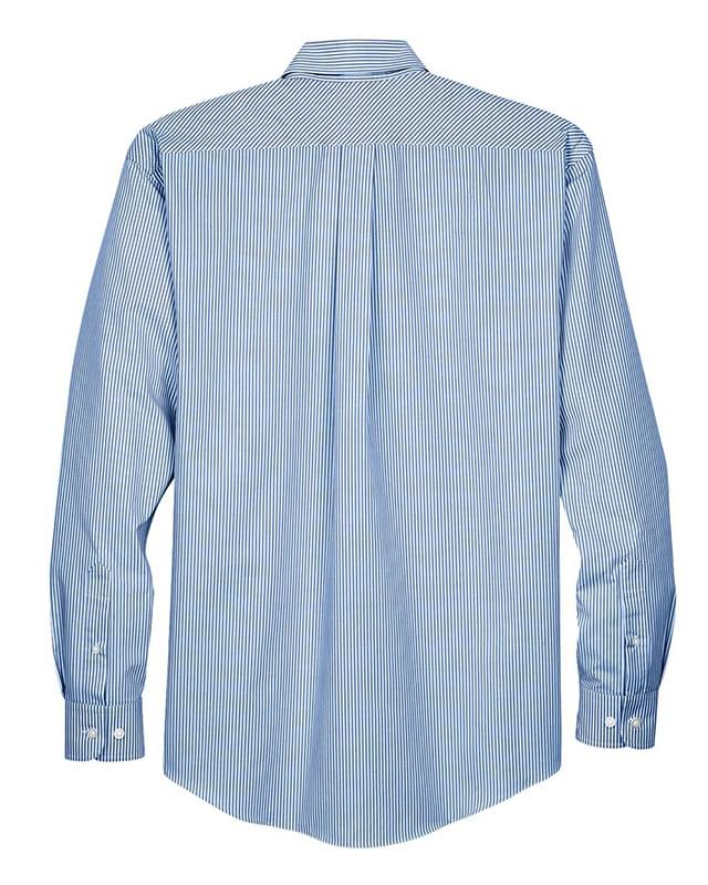 Men's Crown Collection® Banker Stripe Woven Dress Shirt