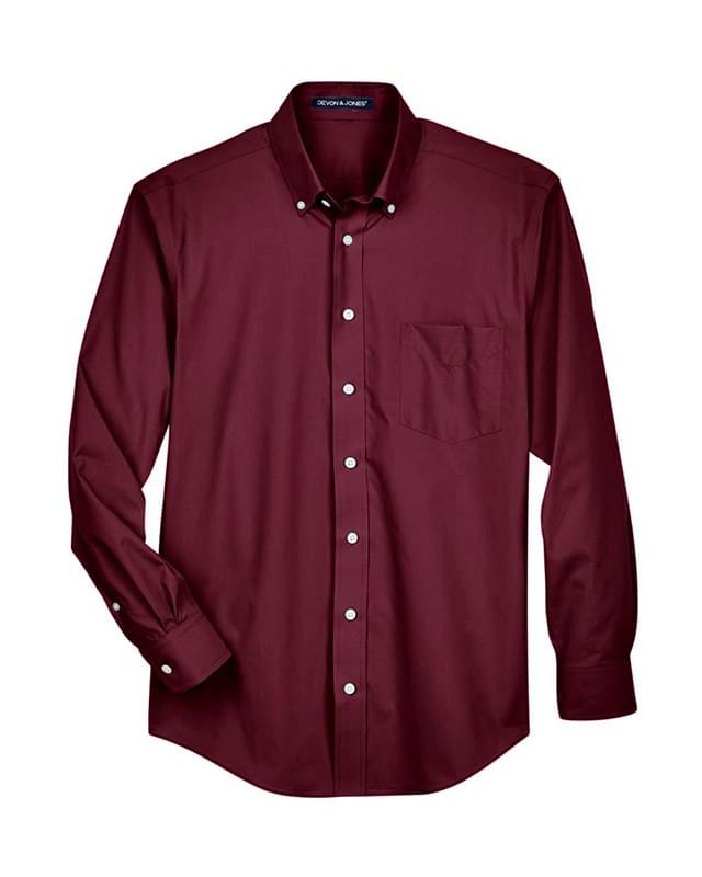 Men's Crown Collection® Broadcloth Woven Dress Shirt