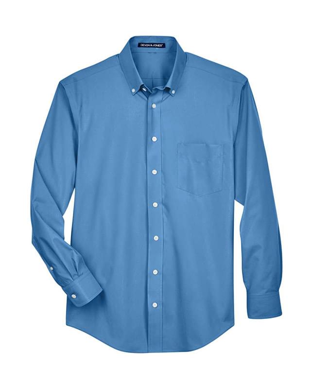 Men's Crown Collection® Broadcloth Woven Dress Shirt