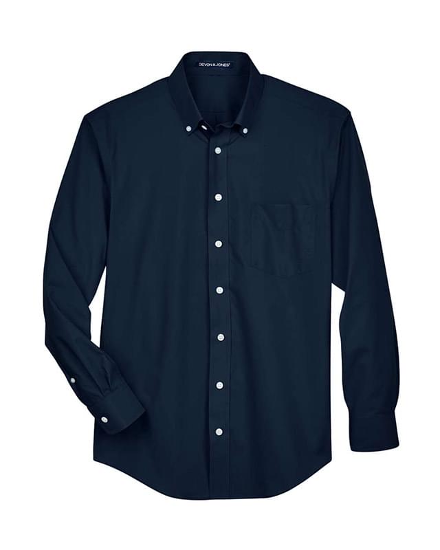 Men's Crown Collection® Broadcloth Woven Dress Shirt