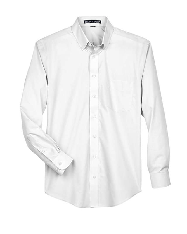 Men's Crown Collection® Broadcloth Woven Dress Shirt