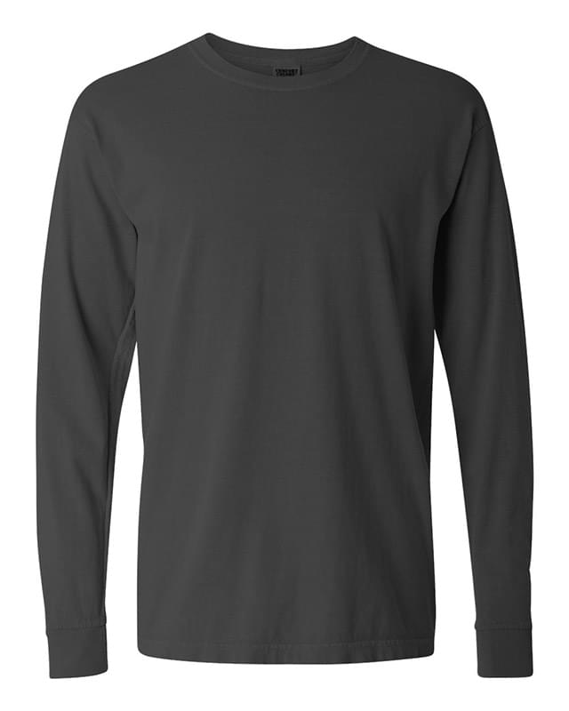 Garment-Dyed Heavyweight Long Sleeve T-Shirt