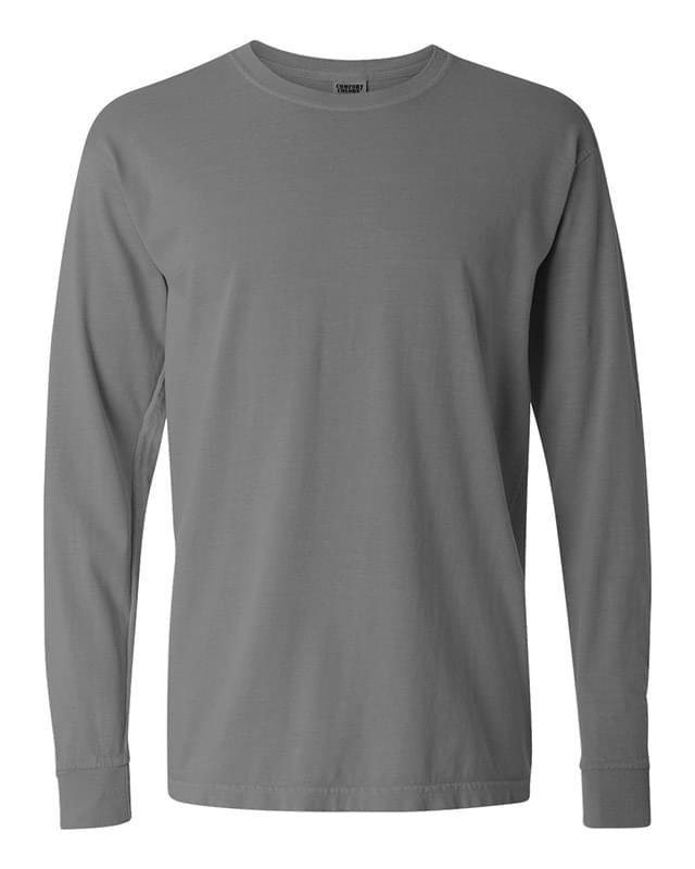 Garment-Dyed Heavyweight Long Sleeve T-Shirt