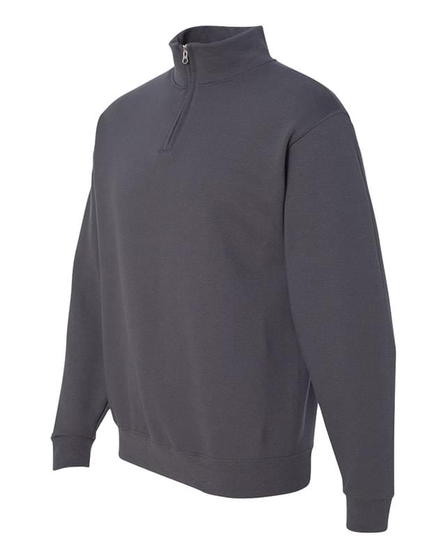 Nublend&reg; Cadet Collar Quarter-Zip Sweatshirt