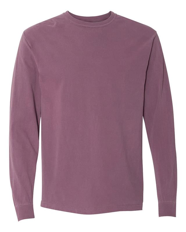 Garment-Dyed Heavyweight Long Sleeve T-Shirt