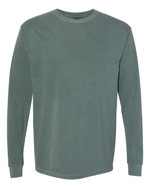 Garment-Dyed Heavyweight Long Sleeve T-Shirt
