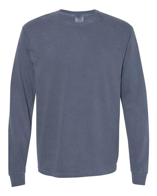 Garment-Dyed Heavyweight Long Sleeve T-Shirt