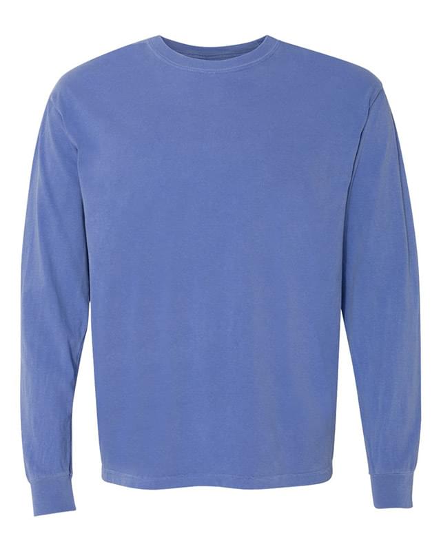 Garment-Dyed Heavyweight Long Sleeve T-Shirt