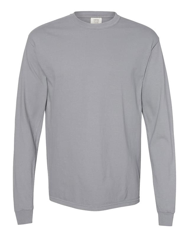 Garment-Dyed Heavyweight Long Sleeve T-Shirt