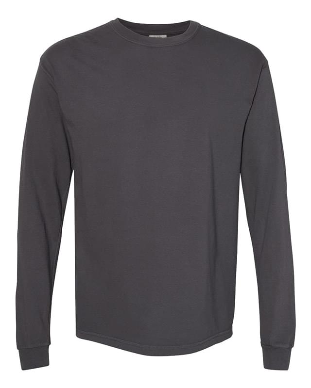 Garment-Dyed Heavyweight Long Sleeve T-Shirt