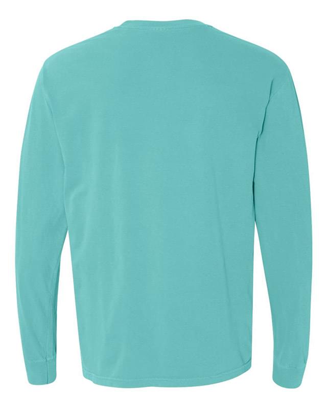 Garment-Dyed Heavyweight Long Sleeve T-Shirt