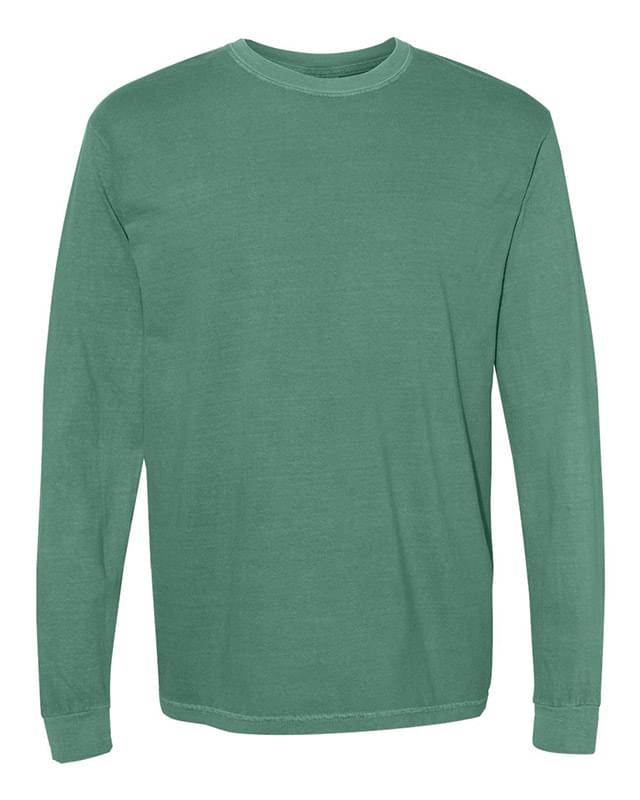Garment-Dyed Heavyweight Long Sleeve T-Shirt