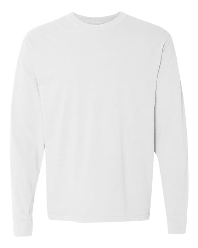 Garment-Dyed Heavyweight Long Sleeve T-Shirt