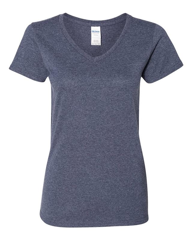 Heavy Cotton&trade; Women’s V-Neck T-Shirt