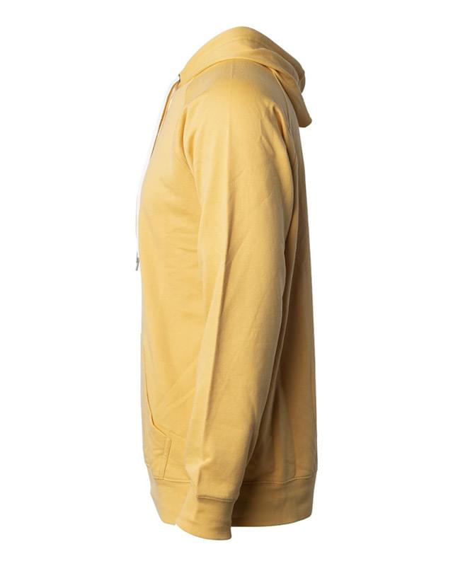 Icon Unisex Lightweight Loopback Terry Hooded Sweatshirt